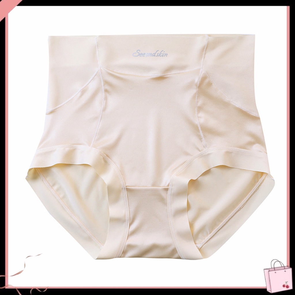{Soltweter} Quần Lót Nữ Lưng Cao Co Giãn Mềm Mại Không Đường May Thoáng Khí Chống Lộ Hàng
