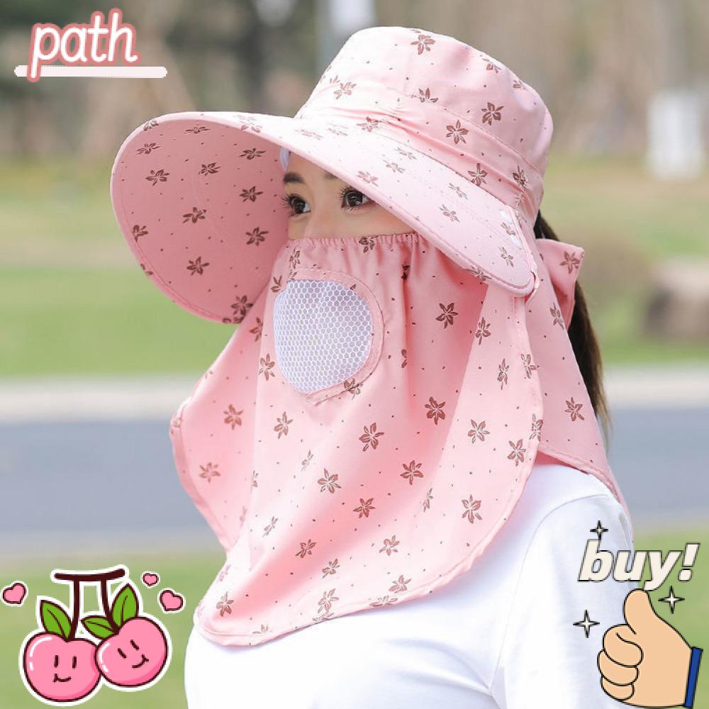 PATH Mũ Tai Bèo Kèm Tấm Che Mặt Và Cổ Chống Tia UV Tiện Dụng Khi Đi Câu Cá