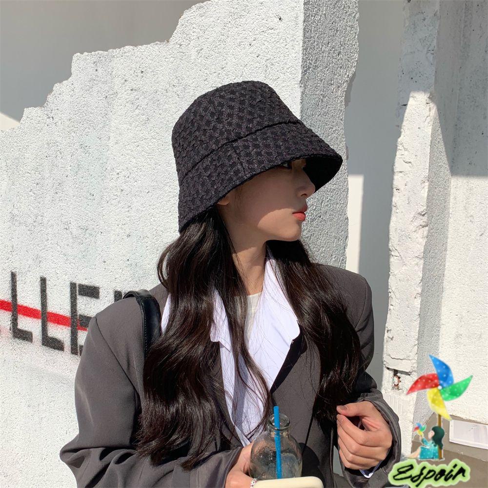 ESPO Mũ Bucket Chất Liệu Mềm Mại Thoáng Khí Thời Trang Trẻ Trung