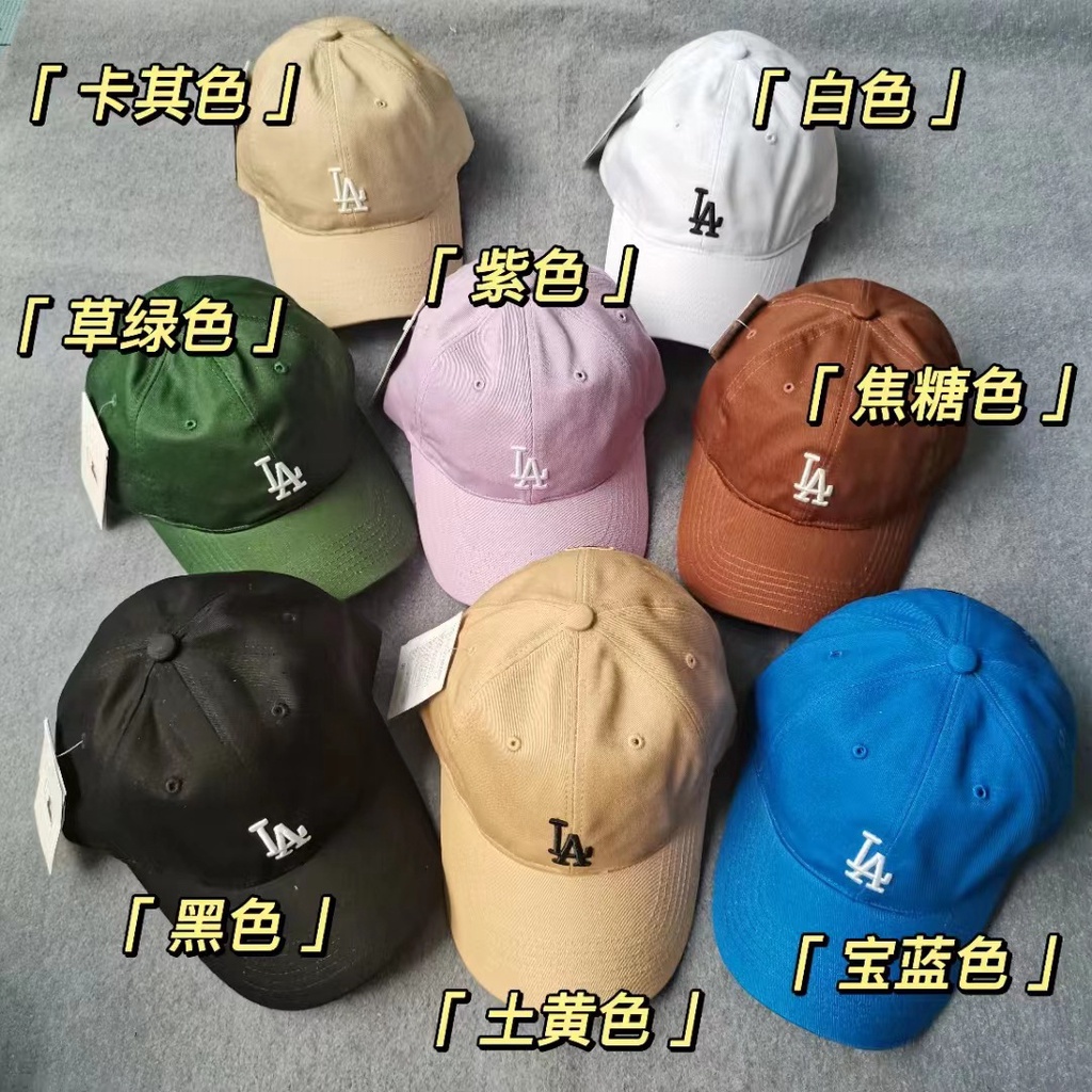 Mũ Lưỡi Trai Thể Thao LA Mềm Thời Trang Mùa Hè Phong Cách Âu Mỹ Có Size Mark NY Cho Nam Và Nữ