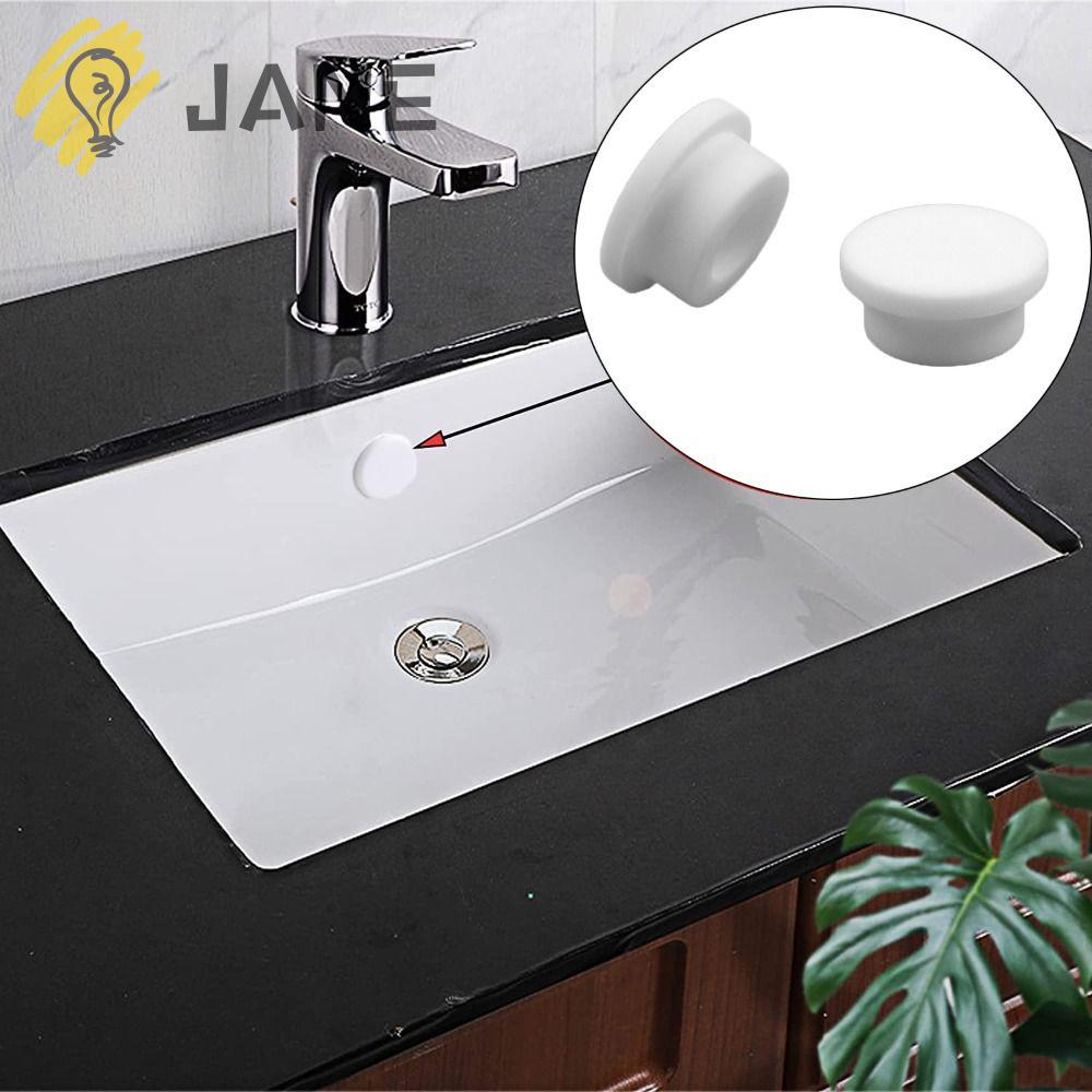JANE Bộ 5 Vòng Đệm Cao Su Gắn Nắp Bồn Rửa Mặt Thay Thế Tiện Dụng