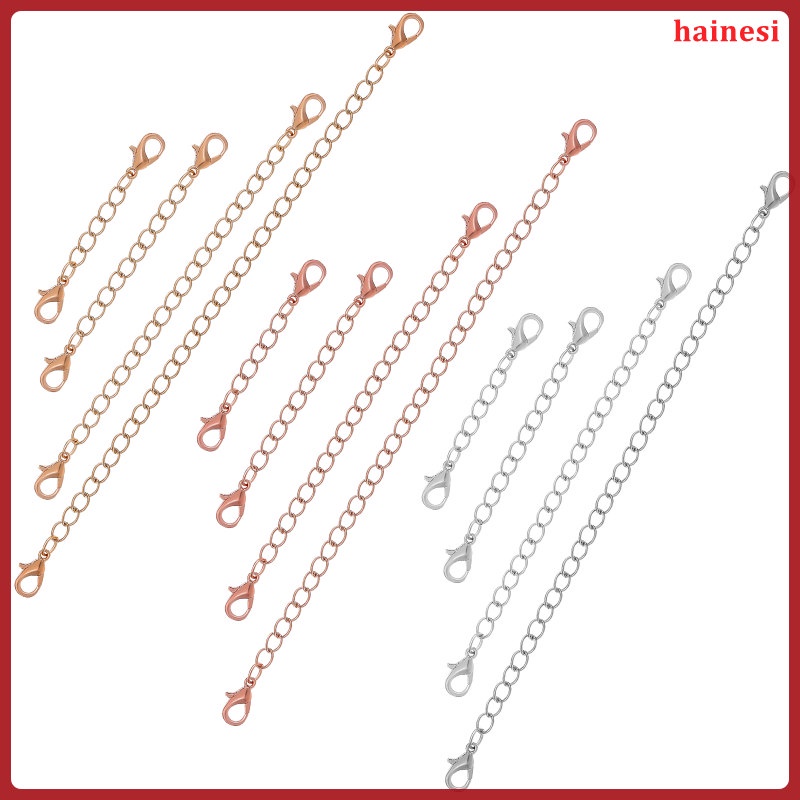 Set 12 Kẹp Vòng cổ Màu Vàng Hồng