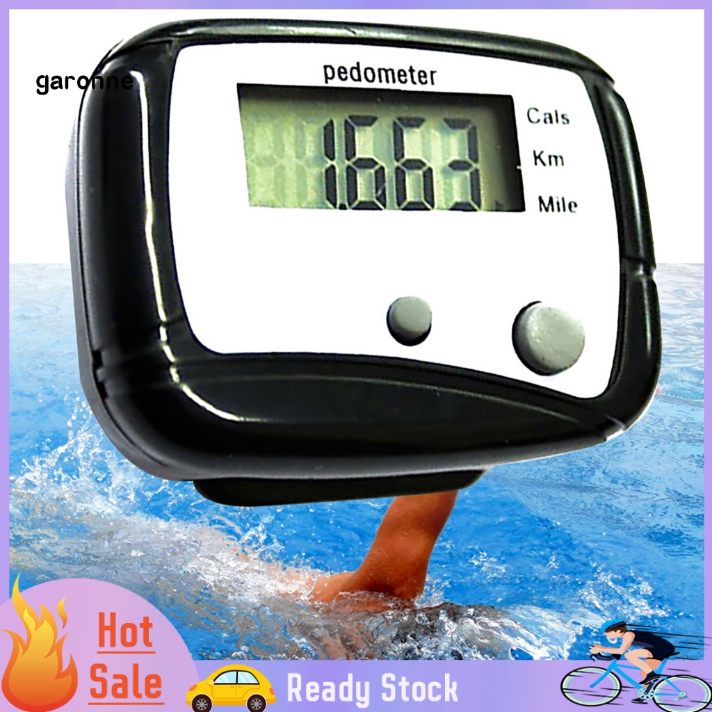 Máy Đếm Bước Chân Tiết Kiệm Pin Bằng ABS Đa Năng Dùng Khi Đi Bộ