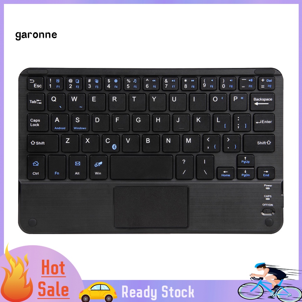 Bàn Phím Bluetooth Không Dây Siêu Mỏng 59 Phím Có Cảm Ứng Cho Máy Tính Bảng / PC