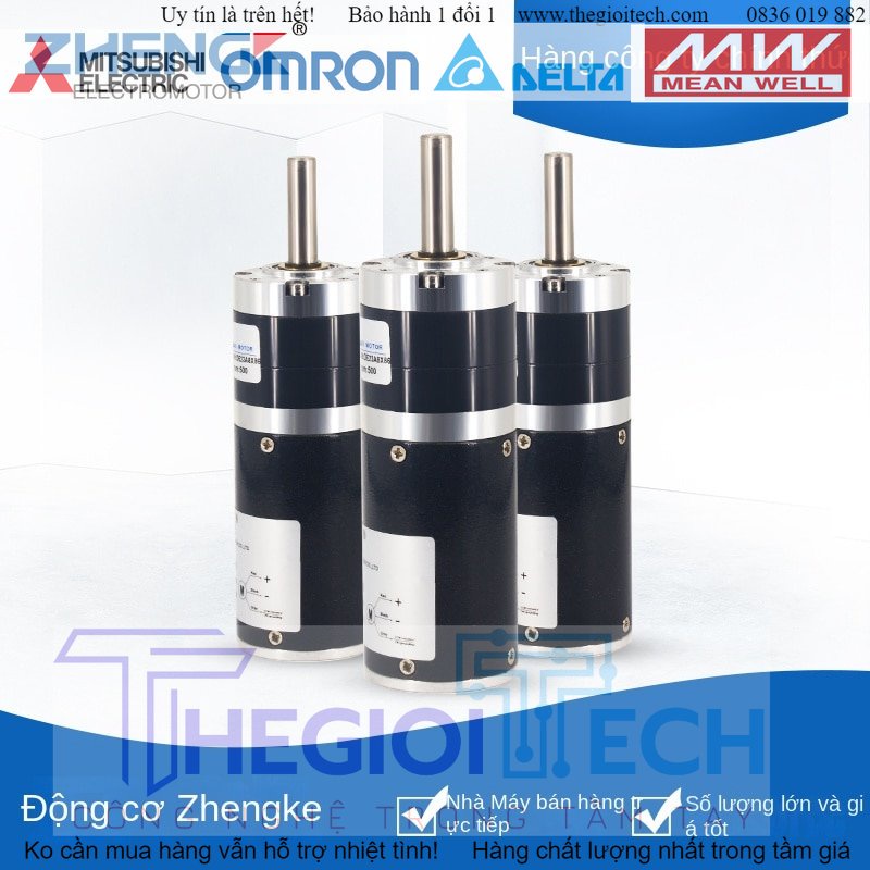 Động Cơ Giảm Tốc Hành Tinh Không Chổi Than Zgx38rss 12V24V ZHENGK - 12V-6 dây - 10 Vòng/Phút