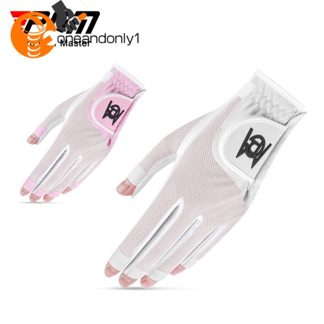 1 Đôi Găng Tay Đánh Golf Pgm Hở Ngón Chống Trượt Thoáng Khí Thoải Mái