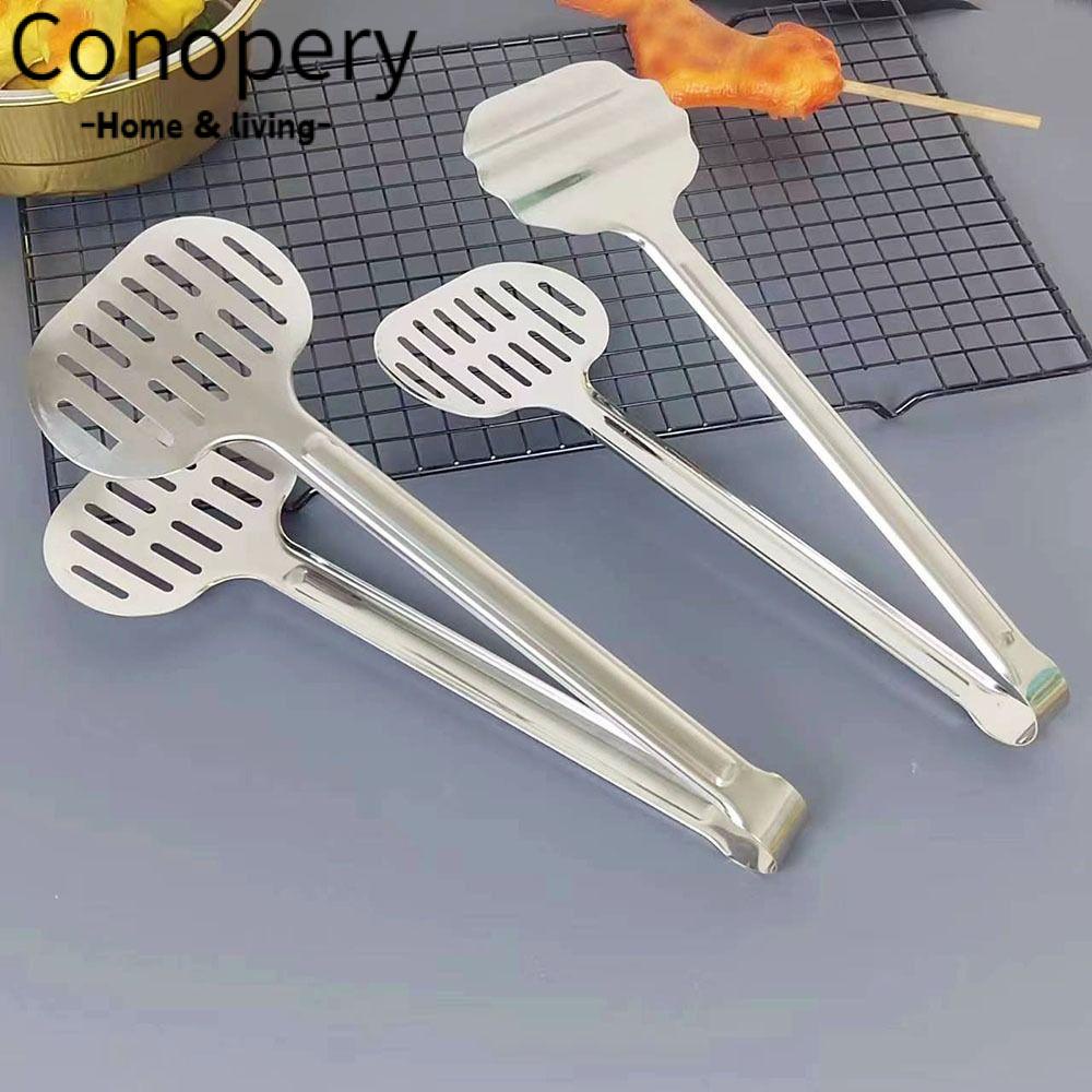 CONOPERYKẹp Gắp Thức Ăn Chịu Nhiệt Độ Cao Thiết Kế Rỗng Trơn Mượt Đa Năng Cho Tiệc BBQ