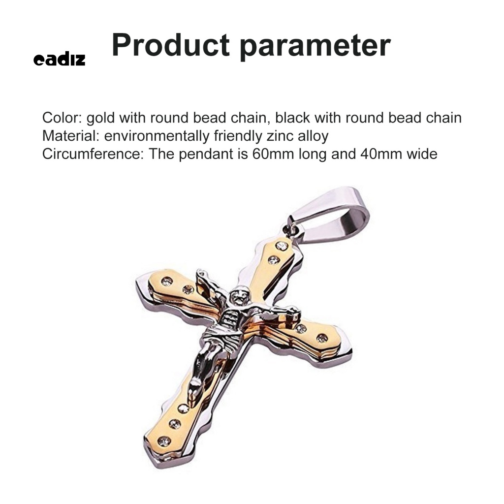 Vòng cổ Mặt Thánh Giá Đính Đá Thời Trang Dành Cho Nữ