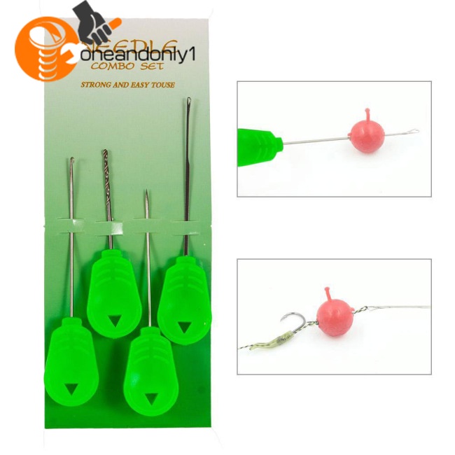 Set 4 Kim Móc Mồi Câu Cá Hình Viên Thuốc Chuyên Dụng