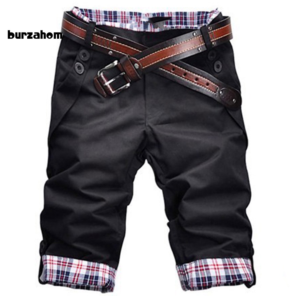 Quần Short Đi Biển Họa Tiết Kẻ Sọc Thời Trang Mùa Hè Cho Nam