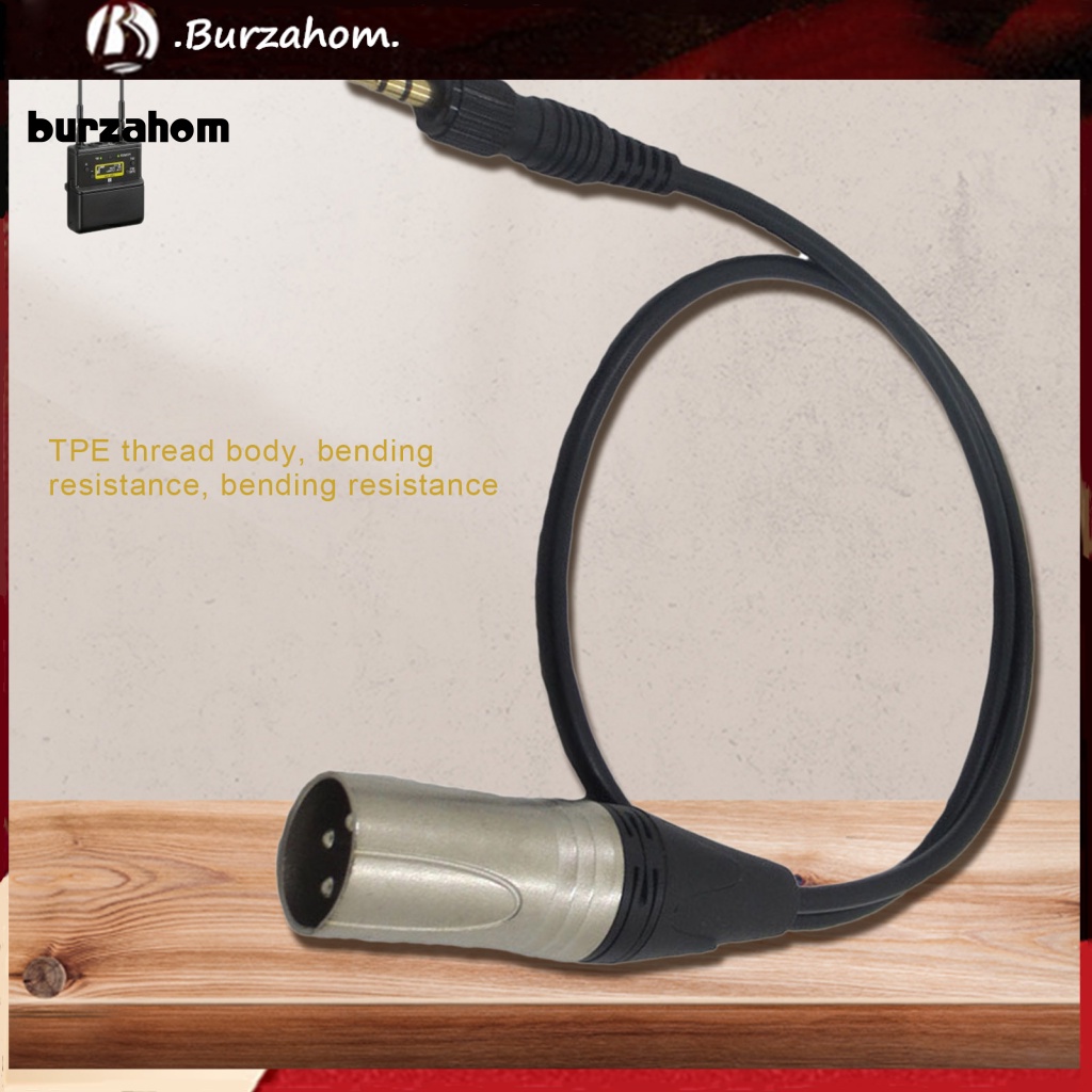 Dây Cáp Kết Nối Micro Không Dây Chống Nhiễu Âm Thanh Nổi 35mm 3Pin XLR Cho Sony D11 D21 V1