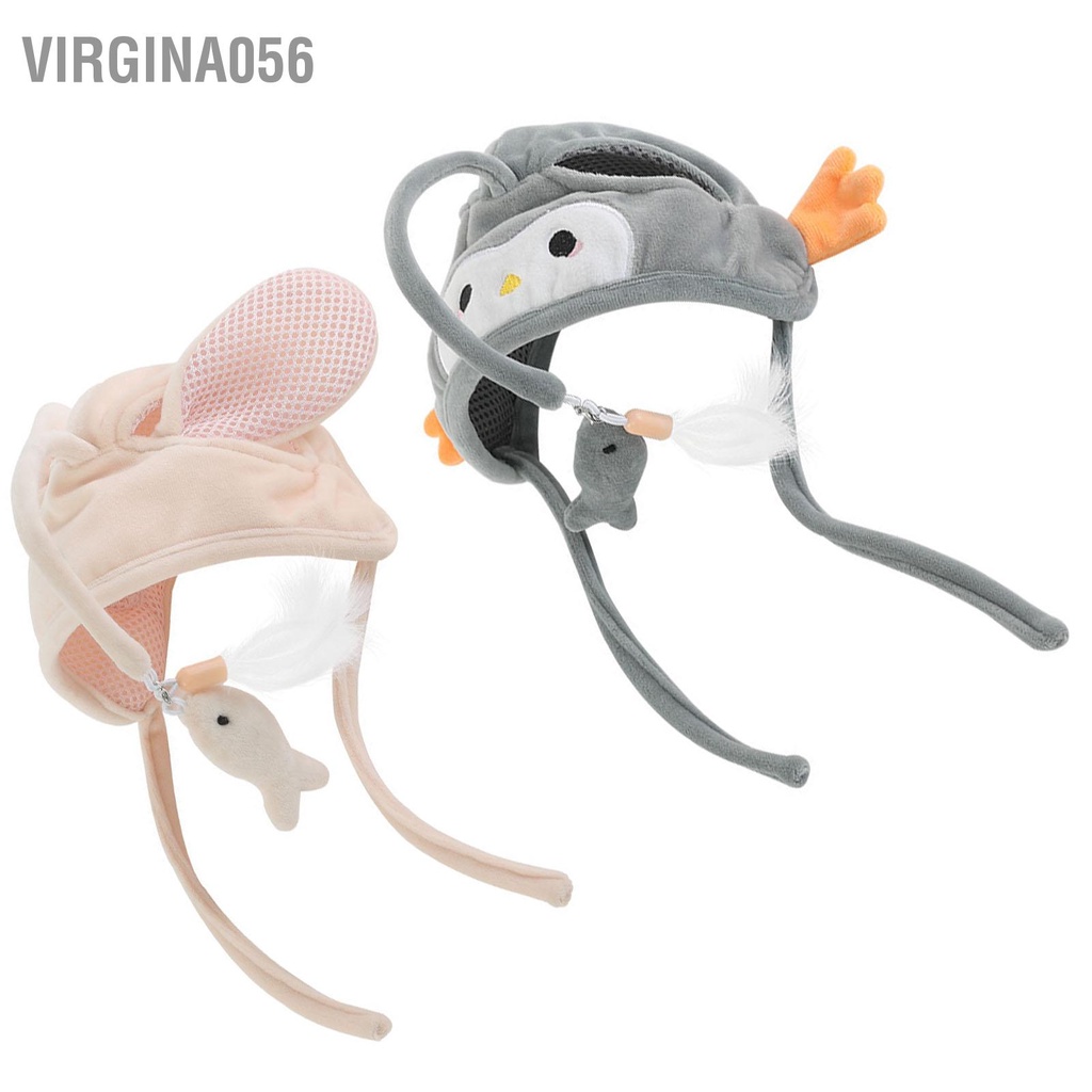 Virgina056 Mèo Teaser Dính Nón Tương Tác Ngộ Nghĩnh Giảm Chán Đầu Dài Cực Gắn Cho Cây Đũa Phép Con