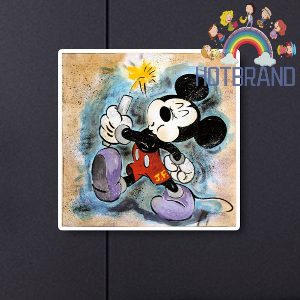 Tranh Đính Đá Kim Cương Toàn Bộ 5D DIY Hình Vẽ Mickey