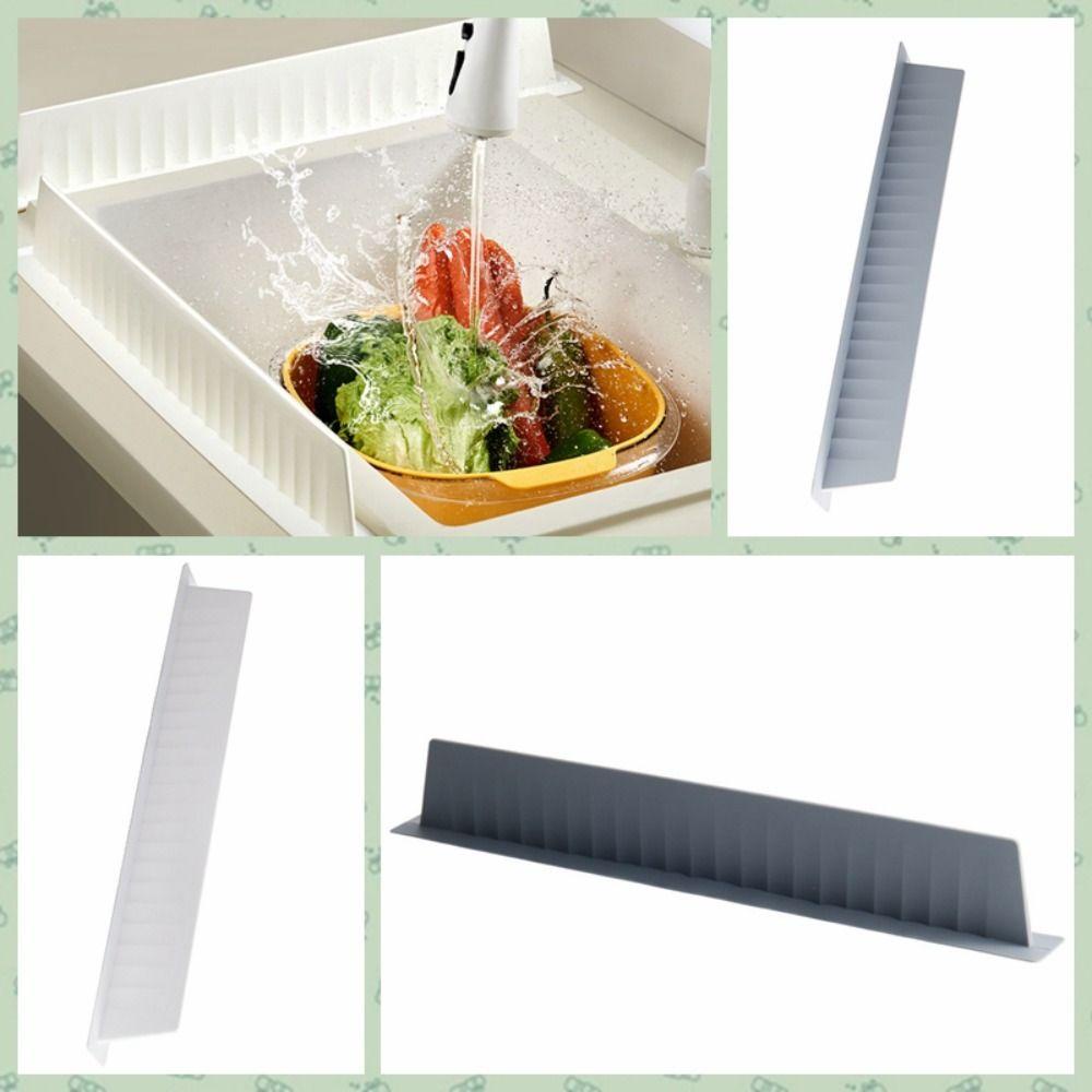 AARON1 Tấm Chắn Bồn Rửa Bằng Silicone Chống Văng Có Giác Hút Tiện Lợi
