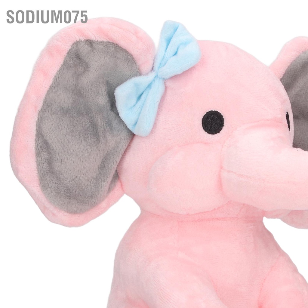 Sodium075 Voi Sang Trọng Đồ Chơi Đa Năng Dễ Thương An Toàn Thoải Mái Mềm Lông Thú Nhồi Bông Cho Trẻ Em Trang Trí Nhà