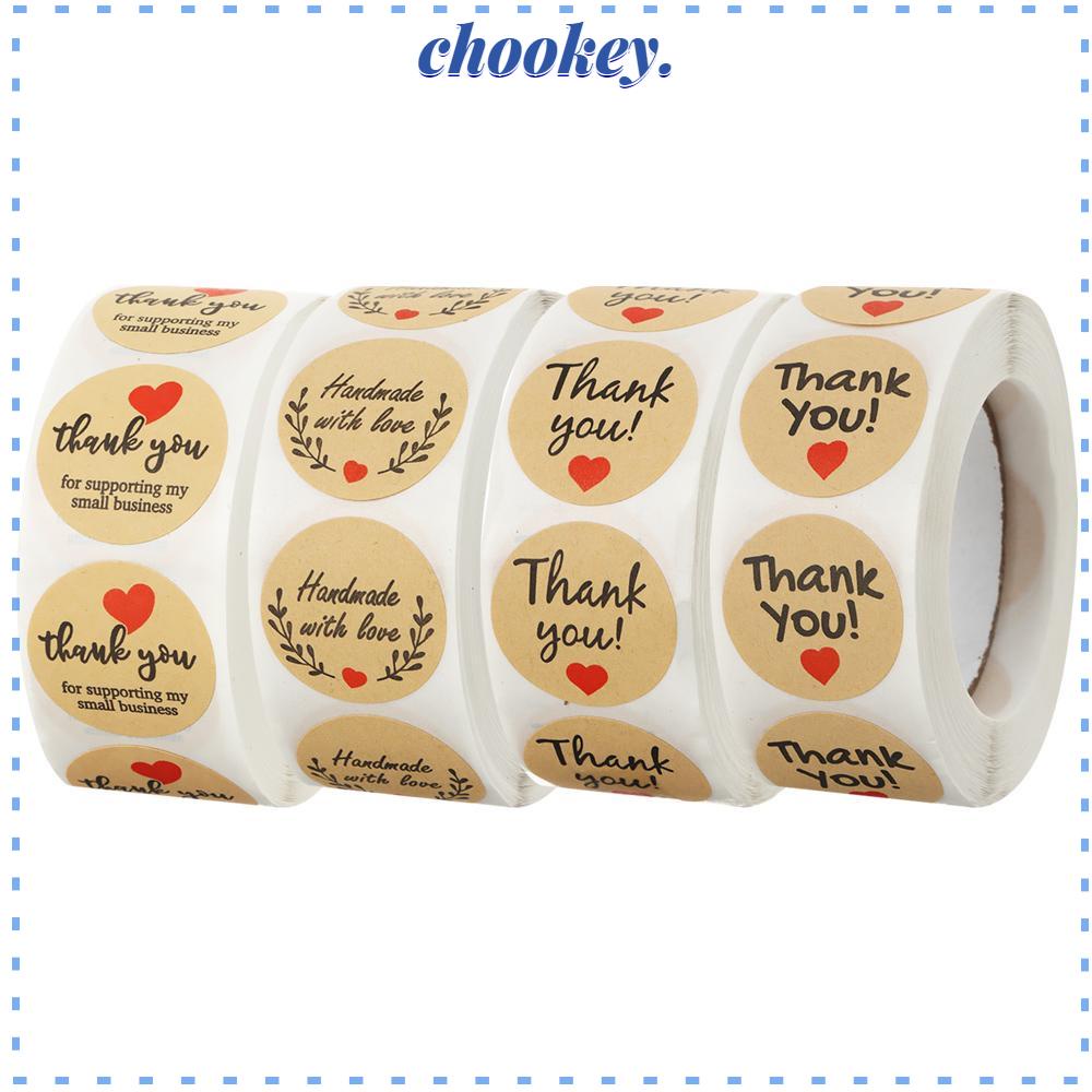 CHOOKEY Miếng Dán Trang Trí Túi Kẹo Sáng Tạo