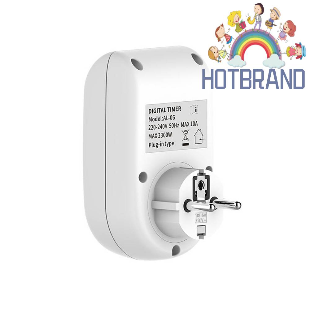 Ổ Cắm Hẹn Giờ Thông Minh 10A 2300W Chuẩn EU