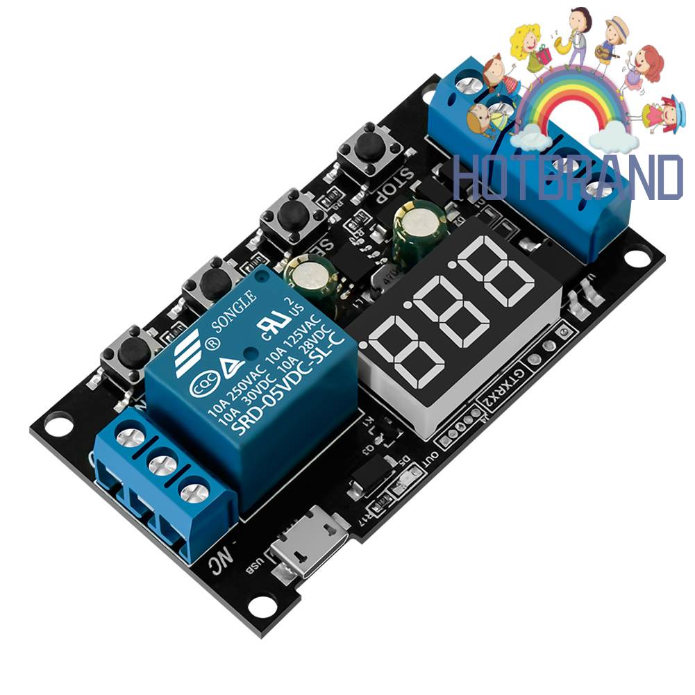 Mô Đun Rơ Le Hẹn Giờ DC 5-30V Chuyên Dụng