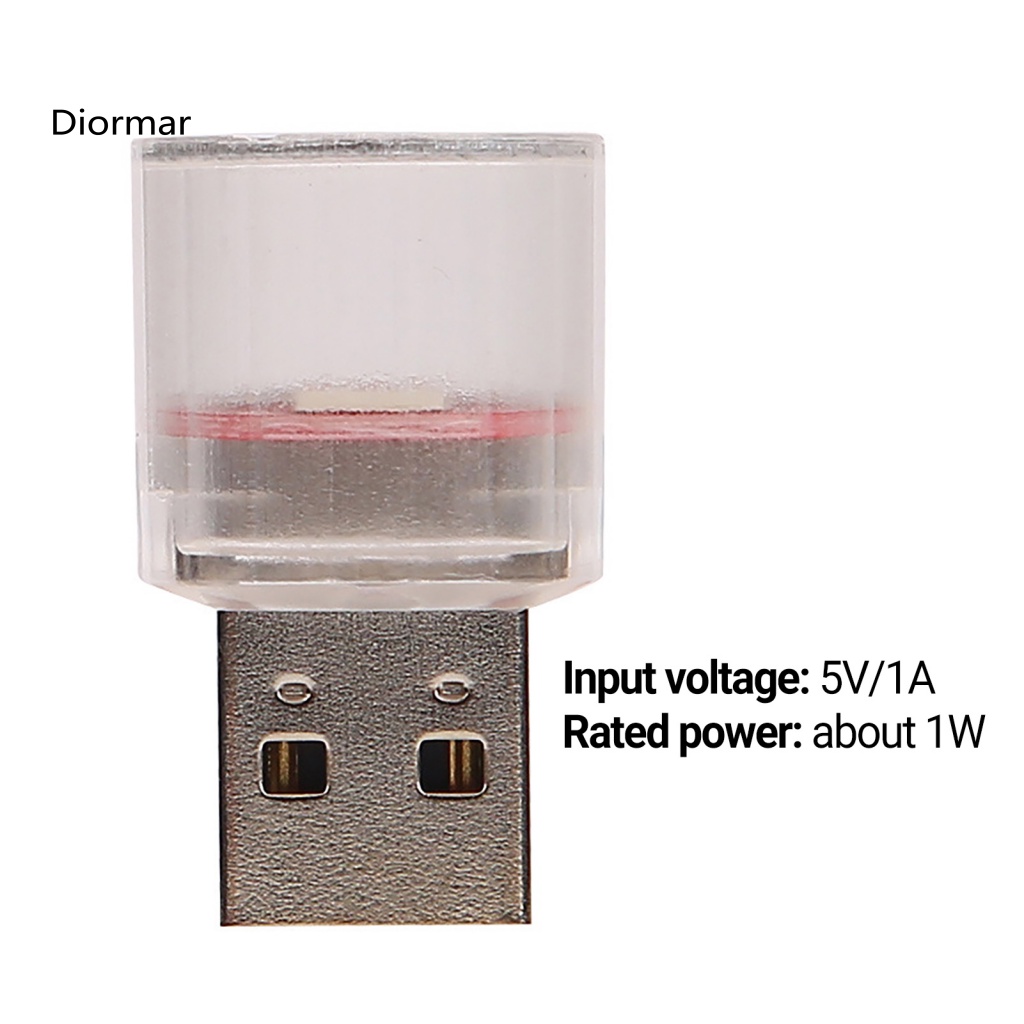 Đèn LED USB Mini Mềm Mại Trang Trí Nội Thất Xe Hơi