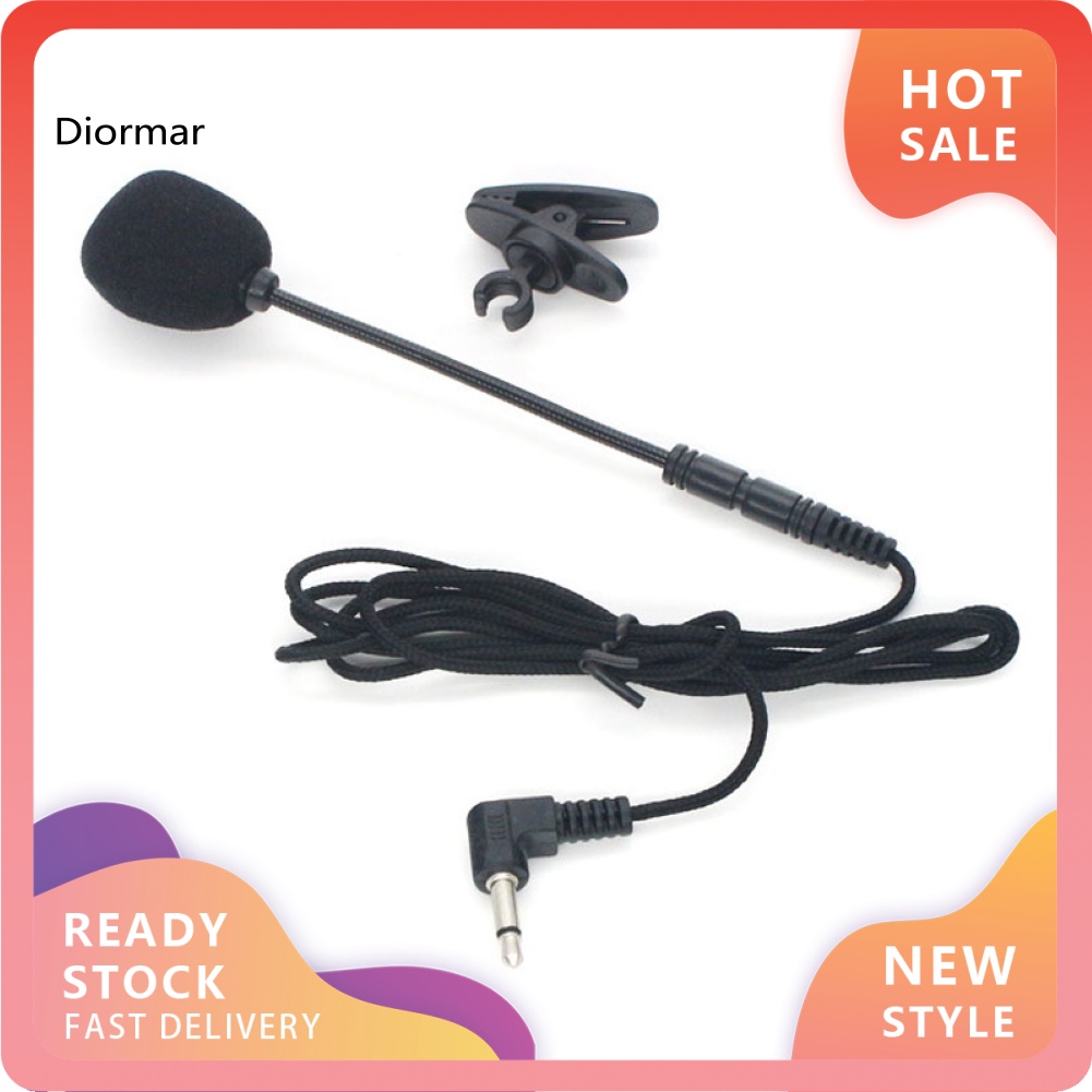 Micro Cài Áo Có Dây 35mm Cho Điện Thoại / Laptop