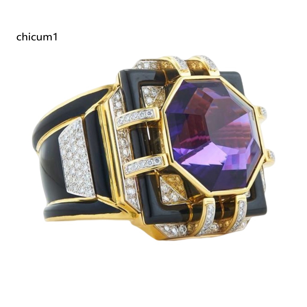 Nhẫn Đính Pha Lê Giả Nhiều Kích Cỡ Thanh Lịch Cho Nữ Mặc Hàng Ngày