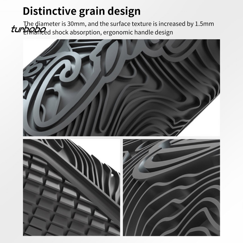 1 Cặp Bọc Tay Lái Xe Đạp Bằng Silicone Chống Trượt Tiện Dụng