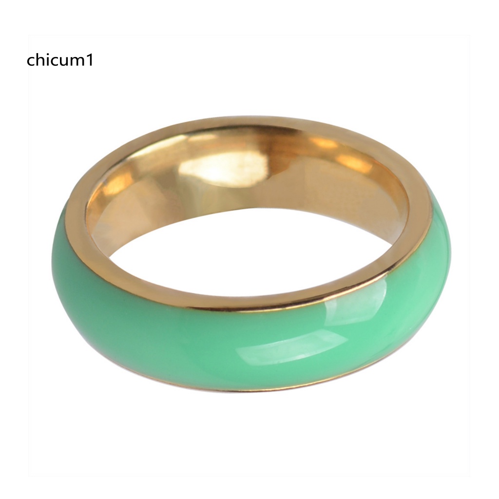 Nhẫn Đính Hôn Đính Đá Ngọc Bích Nhân Tạo Màu Xanh Lá Cây Đơn Giản Dành Cho Nam