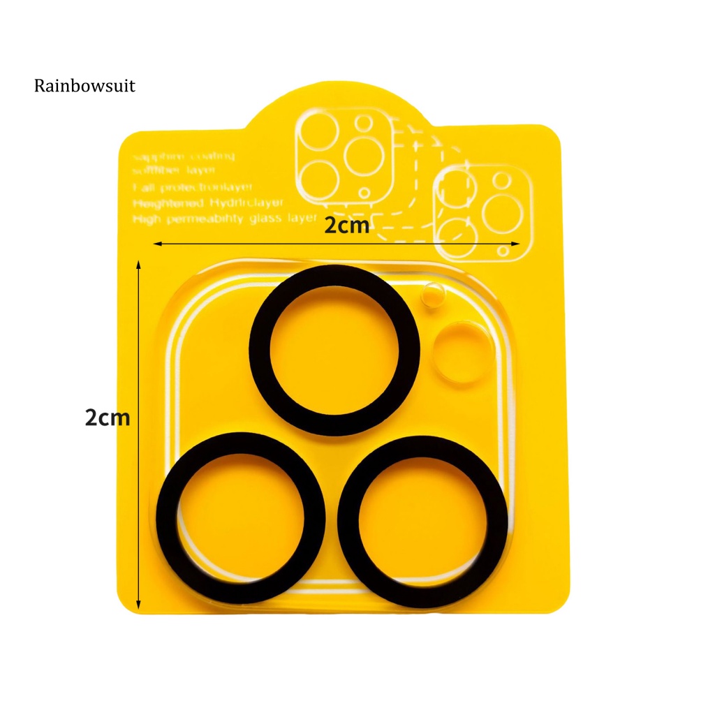 Miếng Dán Cường Lực Siêu Mỏng Bảo Vệ Ống Kính Máy Ảnh Sau Cho iPhone 13 Mini / 13 Max / for 13 Pro / 13 Pro Max