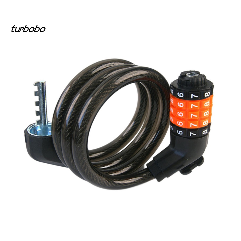 Khóa Xe Đạp Bằng ABS Năm Mật Khẩu Độ Bền Cao Không Vỡ Chống Thấm Nước