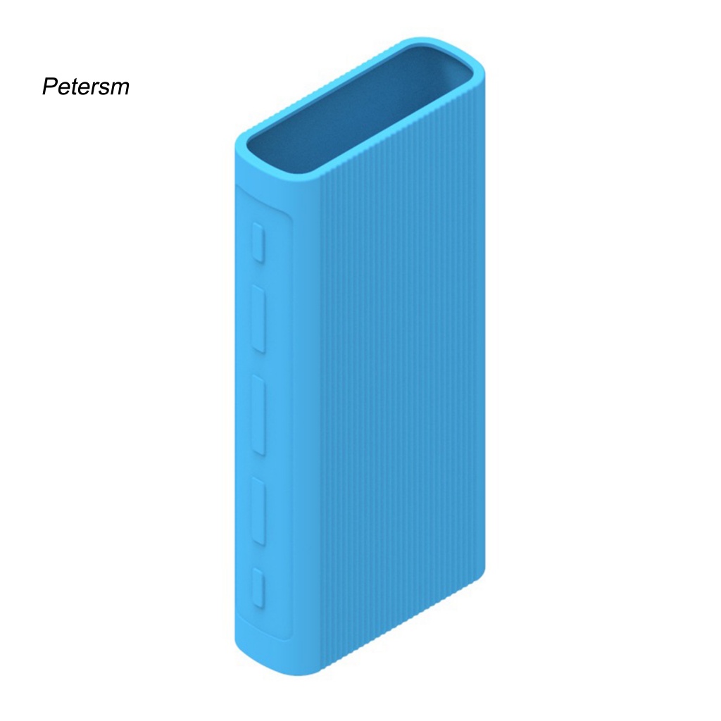 Vỏ Bọc Bảo Vệ Pin Sạc Dự Phòng Xiaomi Power Generation 3 20000mah Bằng Silicon PP Chống Trượt