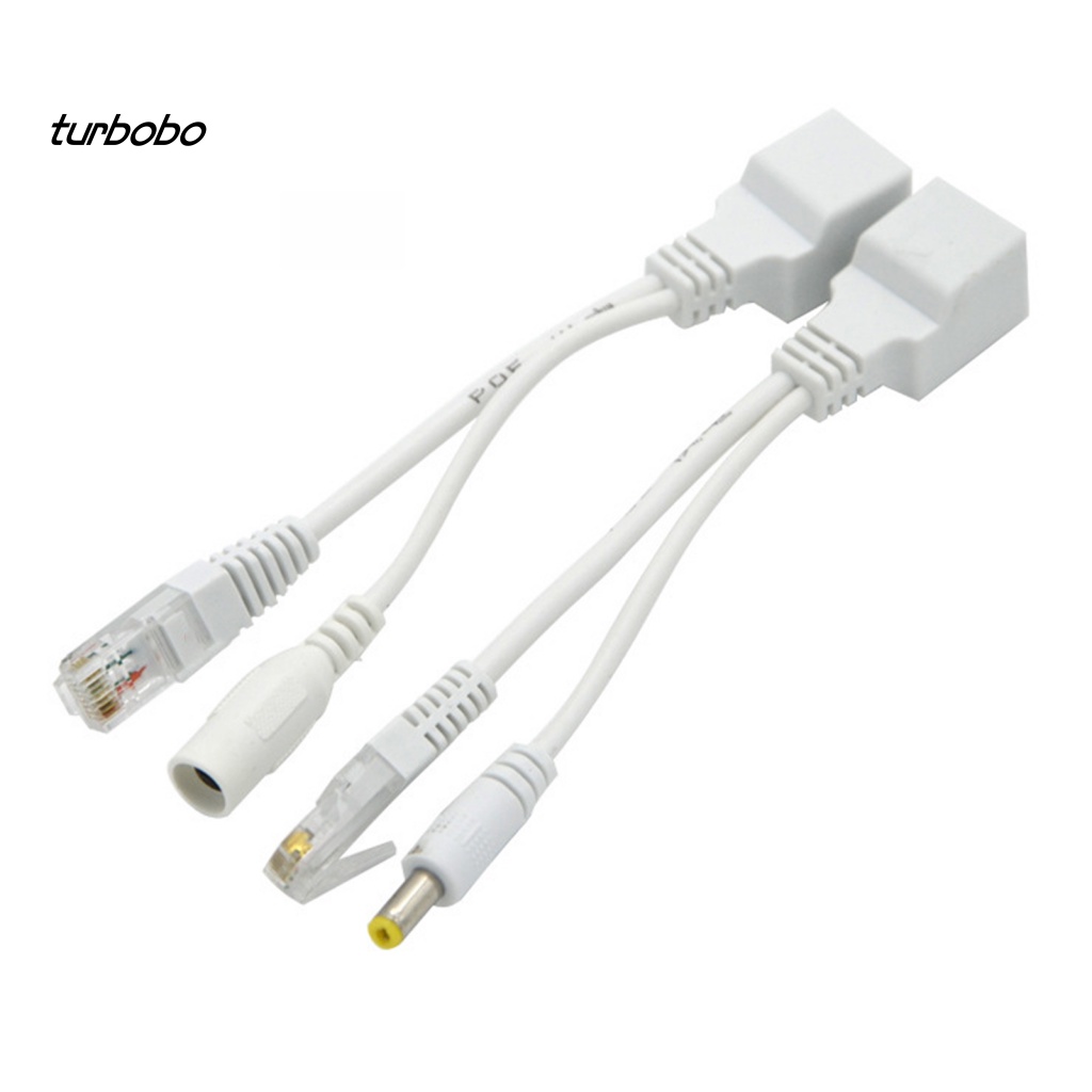 Set 2 Bộ Tách Dây Cáp POE 12V Bằng Nhựa PVC