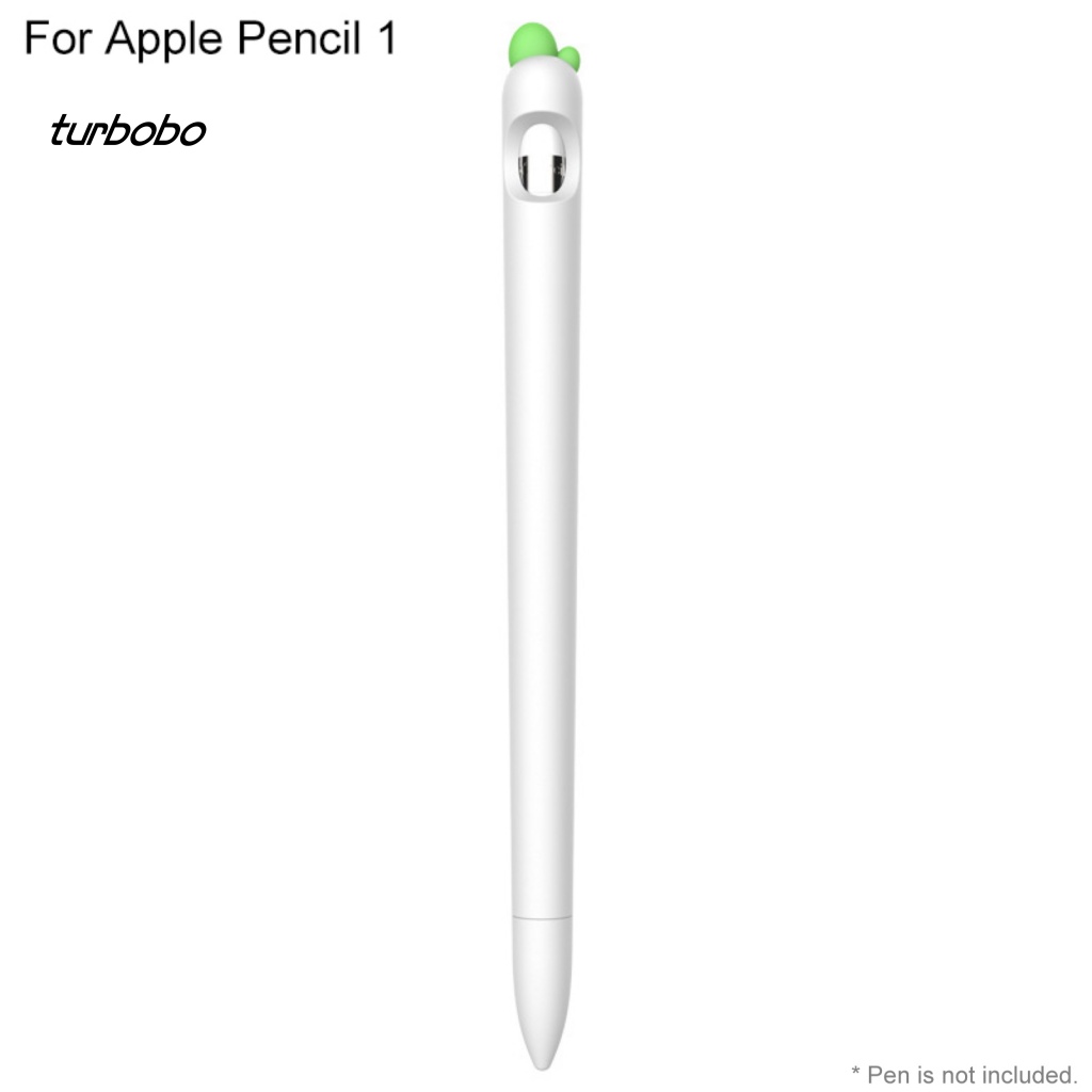 Vỏ Bảo Vệ Bút Cảm Ứng Apple Pencil 1 / 2 Bằng Silicon Hình Củ Cà Rốt Dễ Thương