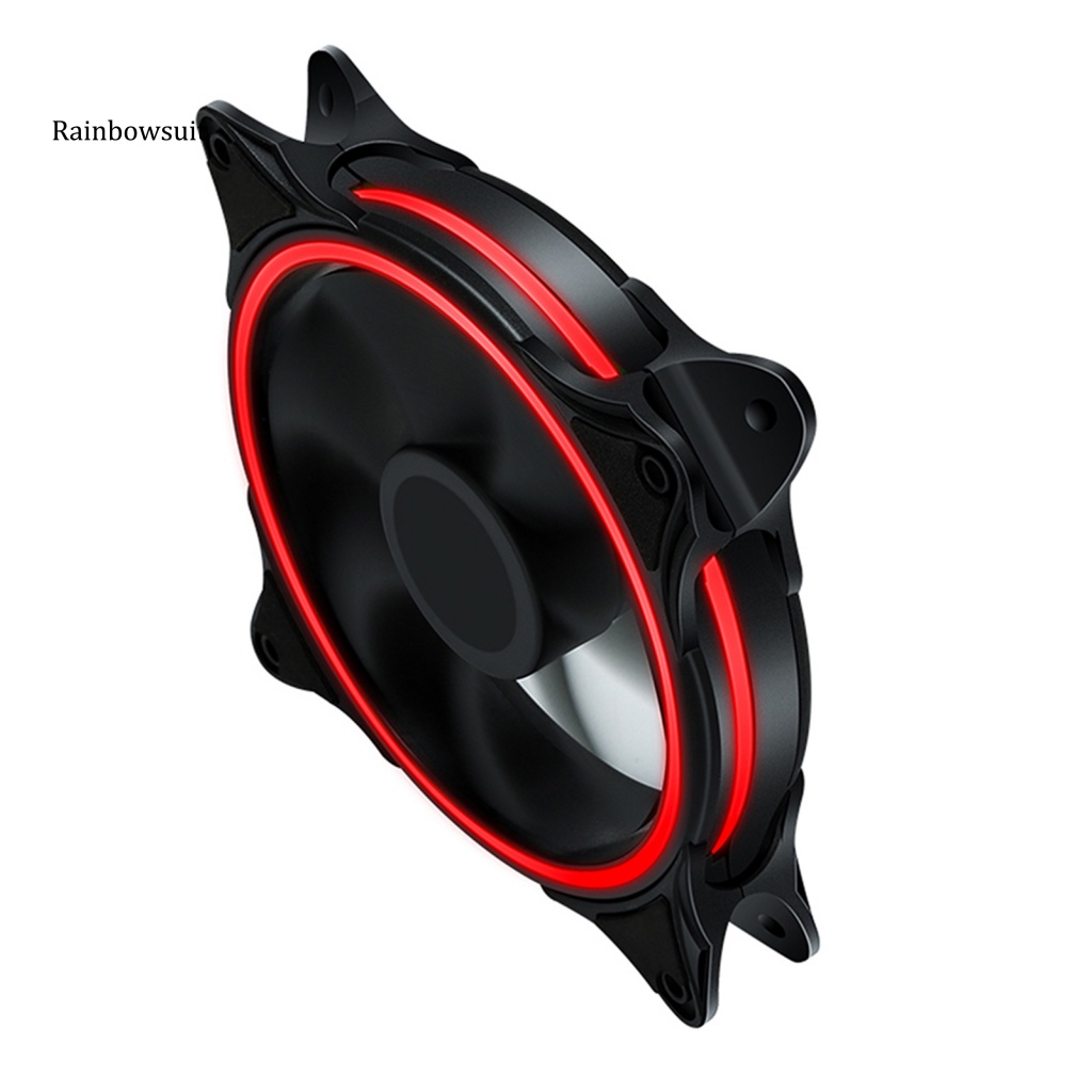 Quạt Tản Nhiệt Làm Mát Có Đèn LED Nhiều Màu 120mm Cho Máy Tính