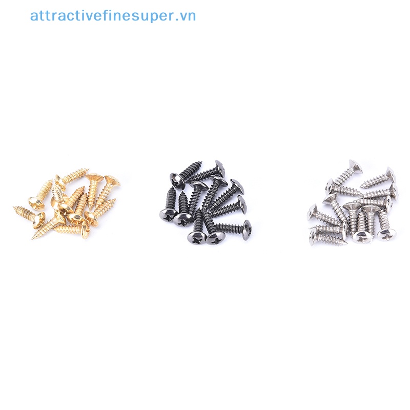 Bộ 50 Ốc Vít 3mm Bảo Vệ Cho Miếng Gảy Đàn Guitar Điện