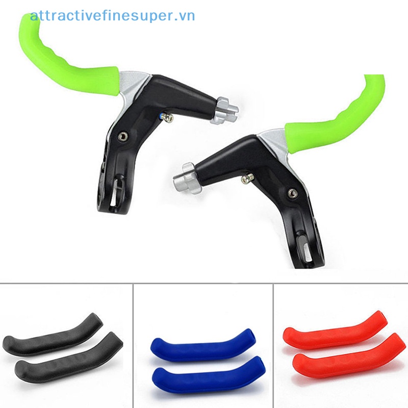Afs Set 2 Vỏ Bọc Bảo Vệ Tay Phanh Xe Đạp Leo Núi Gấp Gọn Tiện Lợi