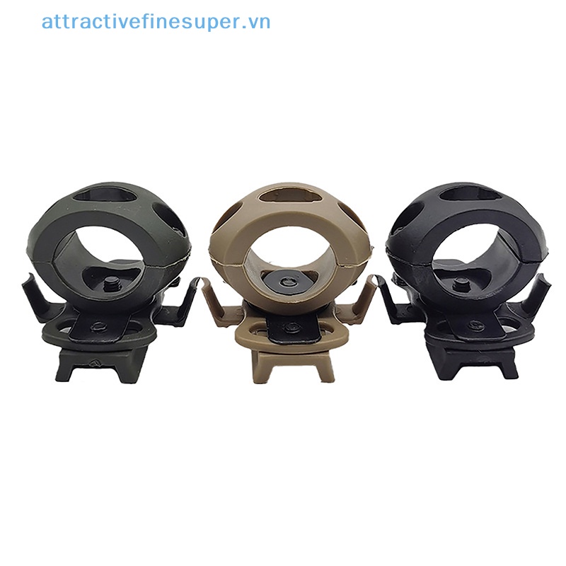 Giá Đỡ Đèn Pin 20mm Gắn Mũ Bảo Hiểm Tiện Dụng