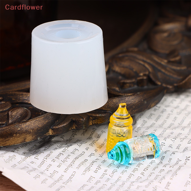 Khuôn Silicon Làm Bình Sữa Mini 1: 12 Trang Trí Nhà Búp Bê DIY Mới