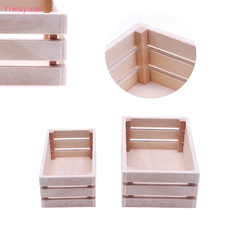 Giỏ Đựng Thức Ăn / Nước Uống Mini Tỉ Lệ 1: 12 Trang Trí Nhà Búp Bê / Tiểu Cảnh Mới