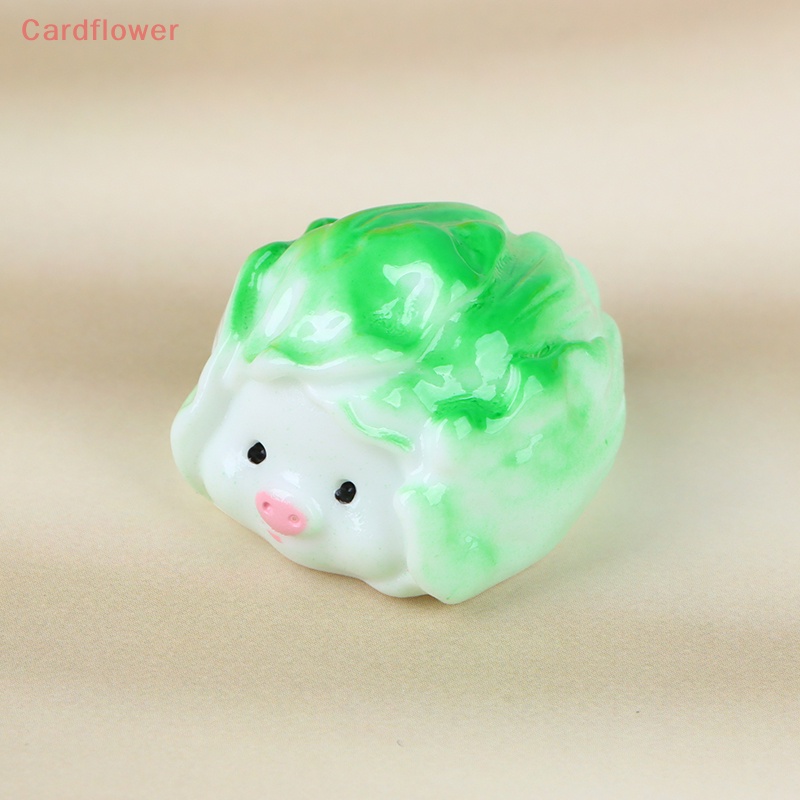 Bộ 2 Phụ Kiện Trang Trí Phong Cảnh Hình Rau Củ Quả Bằng Nhựa resin Thủ Công diy Mới