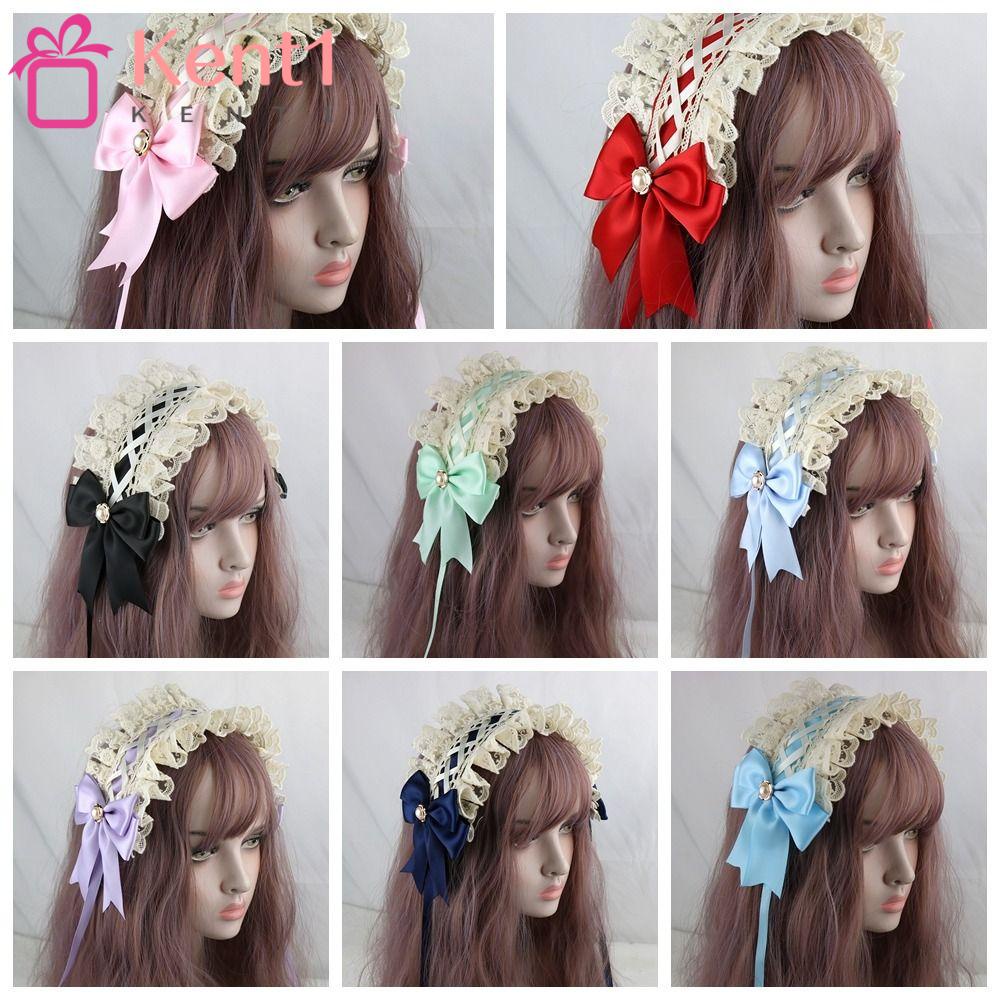 KENT1 Dây Ruy Băng Buộc Tóc Thắt Nơ Mềm Nhiều Màu Đa Năng Cho Nữ