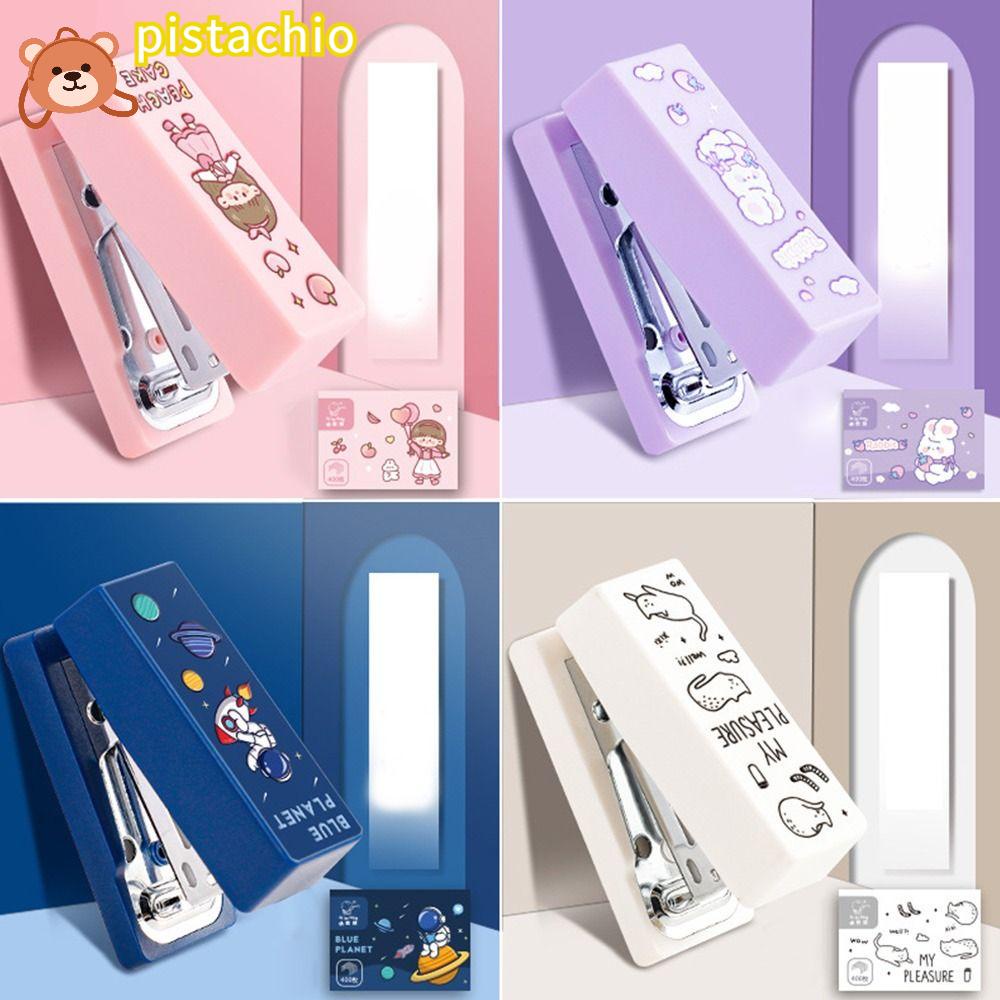 PISTA 2 Set Dụng Cụ Dập Ghim Mini Kèm 400 Ghim Bấm