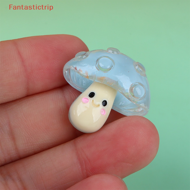 Set 5 Nấm Giả Bằng Resin Tự Làm Đồ Thủ Công Trang Trí Mới