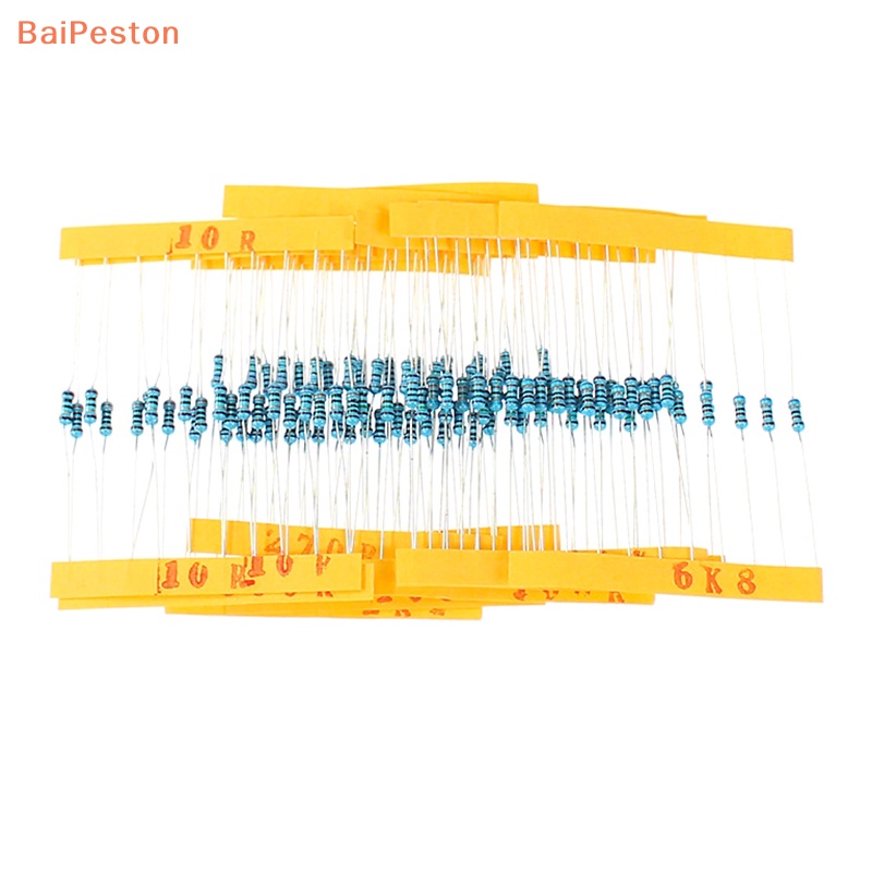 Set 600 Điện Trở Màng Kim Loại 30 Loại 1 / 4W 1%