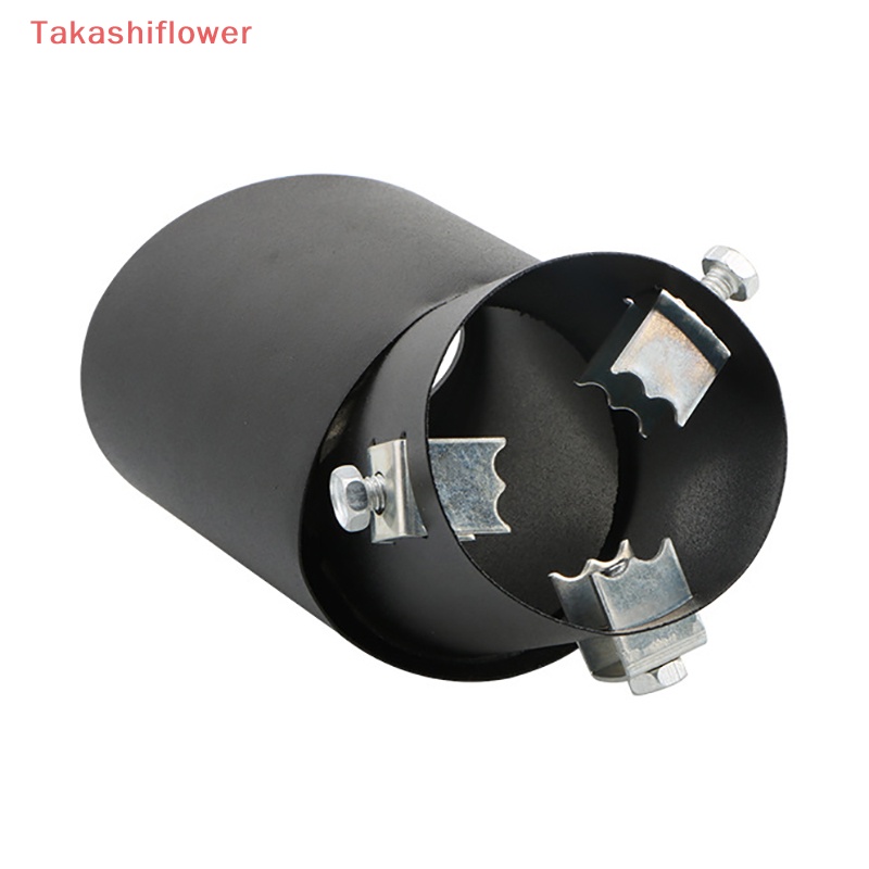 [TakashiflowerV] Ống Xả Xe Hơi Hình Tròn Bằng Nhôm ALloy 63mm Giảm Thanh Thông Dụng
