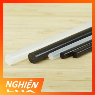 Keo nến silicone to nhỏ các loại màu đen trong suốt