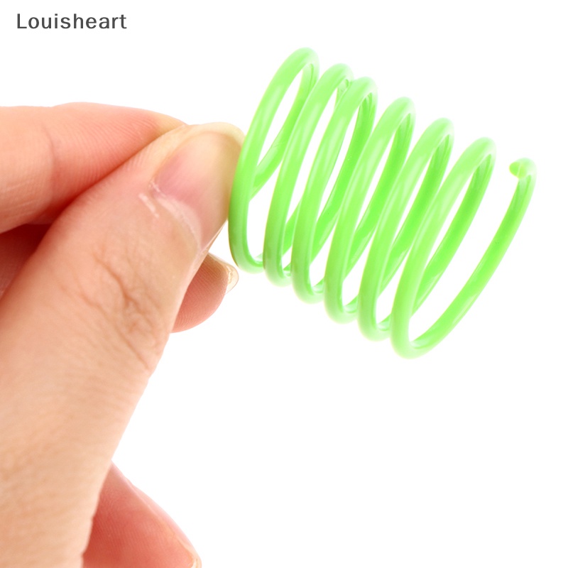 20 Lò Xo Xoắn Bằng Nhựa Nhiều Màu Cho Thú Cưng