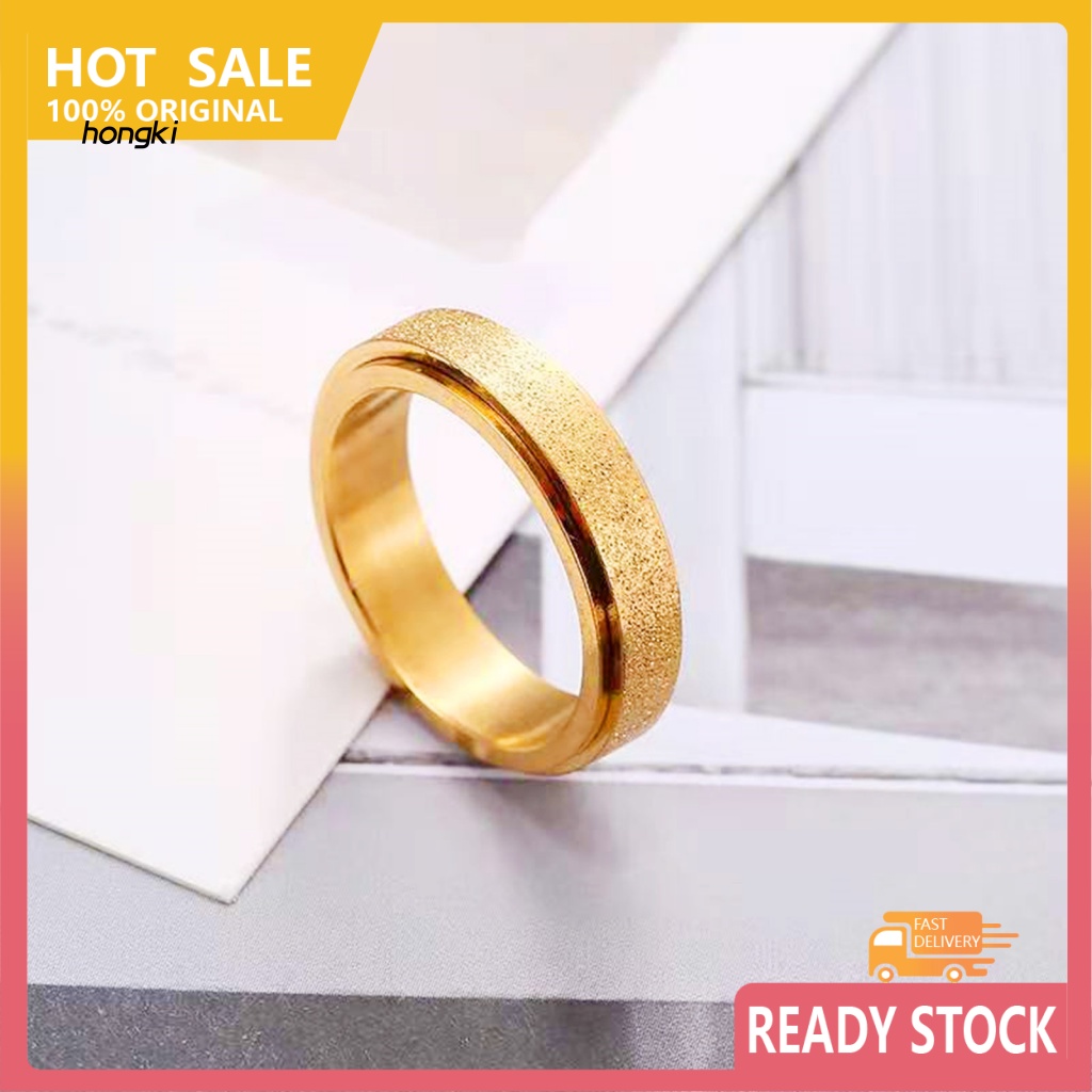 Nhẫn Đeo Tay Có Thể Xoay Giảm Căng Thẳng Dành Cho Nam Và Nữ