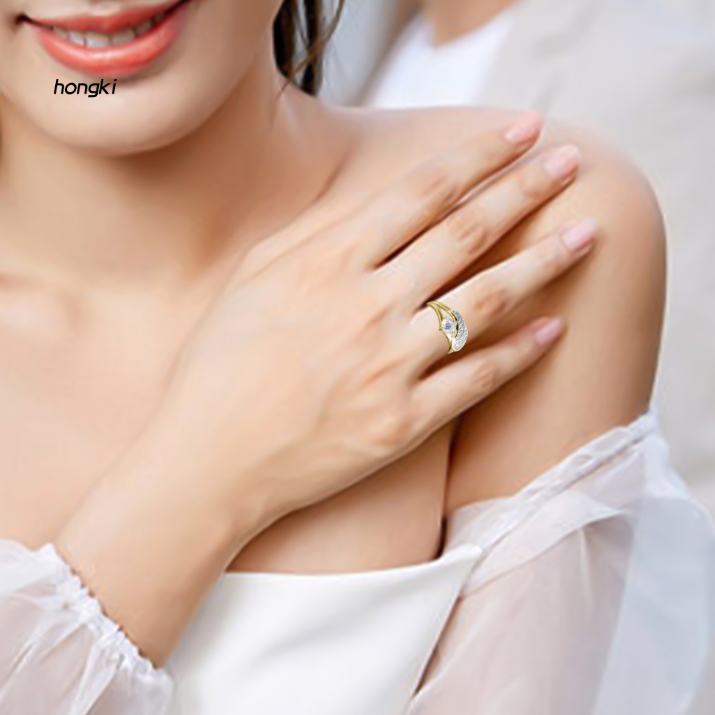 Nhẫn ĐíNh Đá Zircon Giả Sang TrọNg