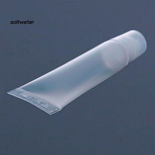 Set 5 Tuýp Rỗng 10ml Đựng Son Dưỡng Môi Có Nắp Đậy Tiện Dụng