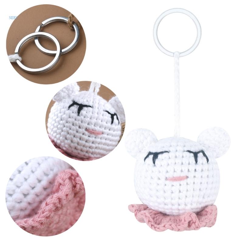 Ví Nhỏ Đựng Chìa Khóa Xe Hơi Họa Tiết Gấu Dễ Thương Cho Nữ